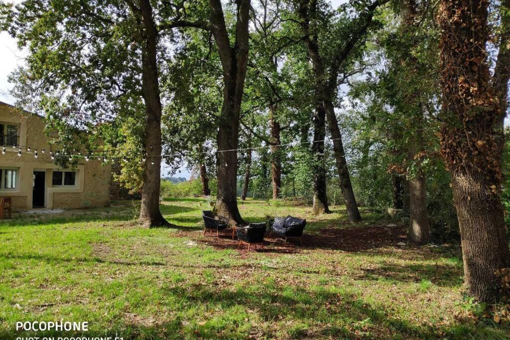 Villa Moulin De Bigorre Saint-Genès-de-Castillon Esterno foto
