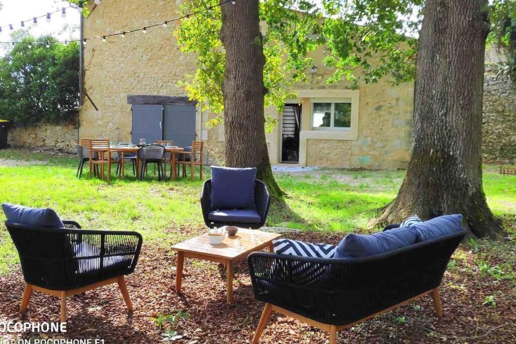 Villa Moulin De Bigorre Saint-Genès-de-Castillon Esterno foto