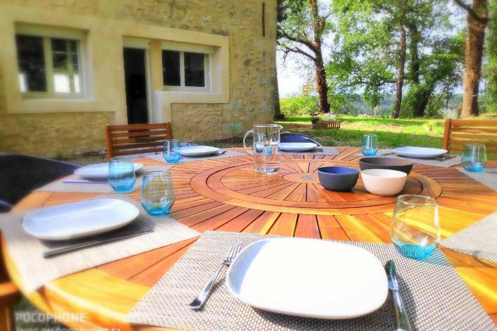 Villa Moulin De Bigorre Saint-Genès-de-Castillon Esterno foto